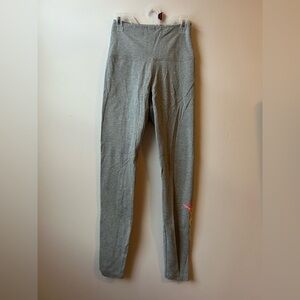 PINK Victoria's Secret Gray Leggings with Rainbow Pink Logo